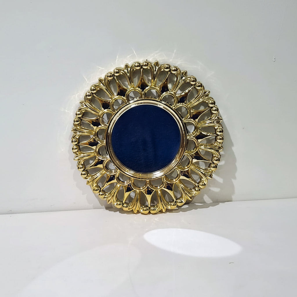 3-PCS Set of Golden Sunburst Mirrors