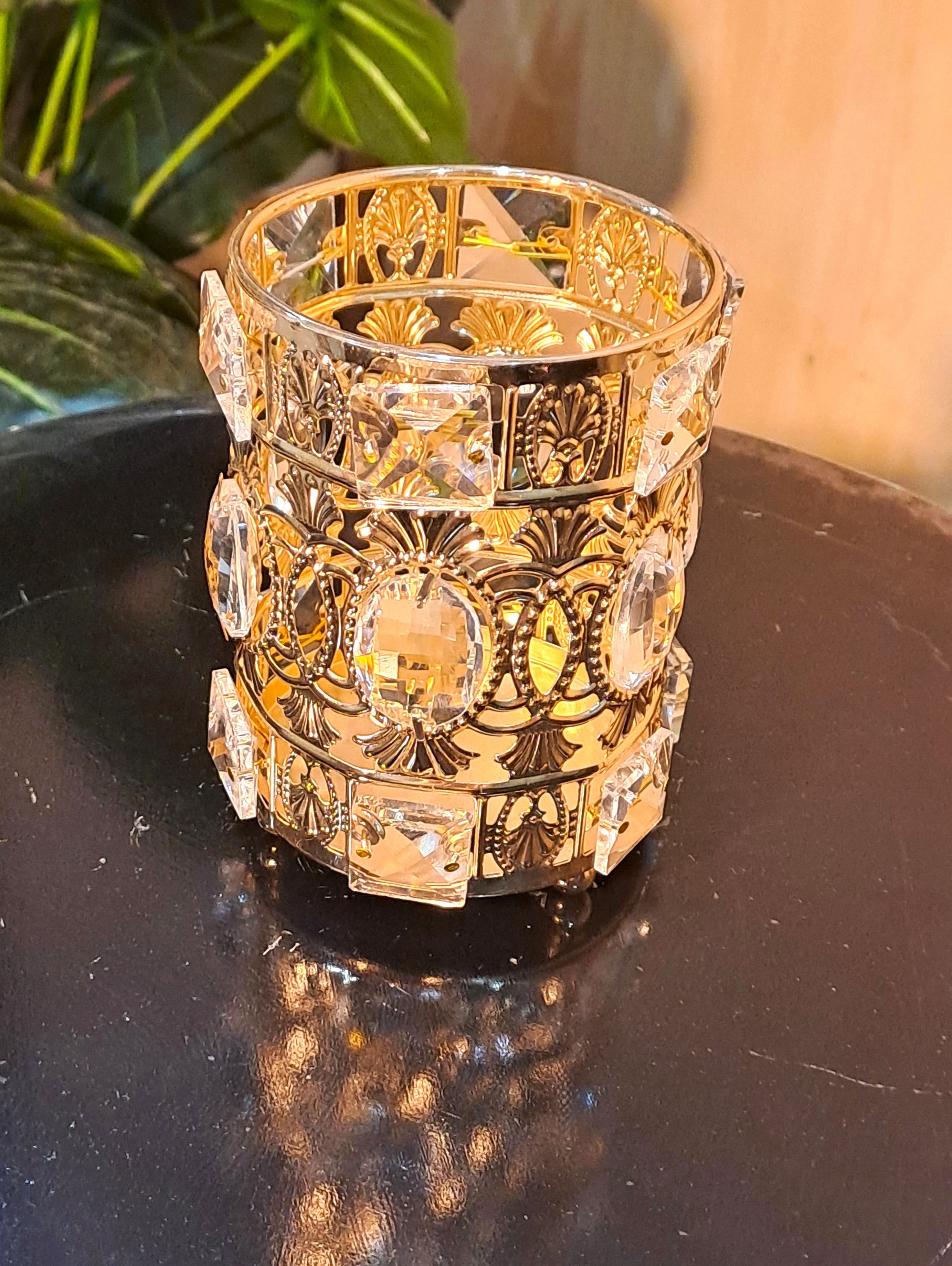 Crystal Makeup Brush Holder