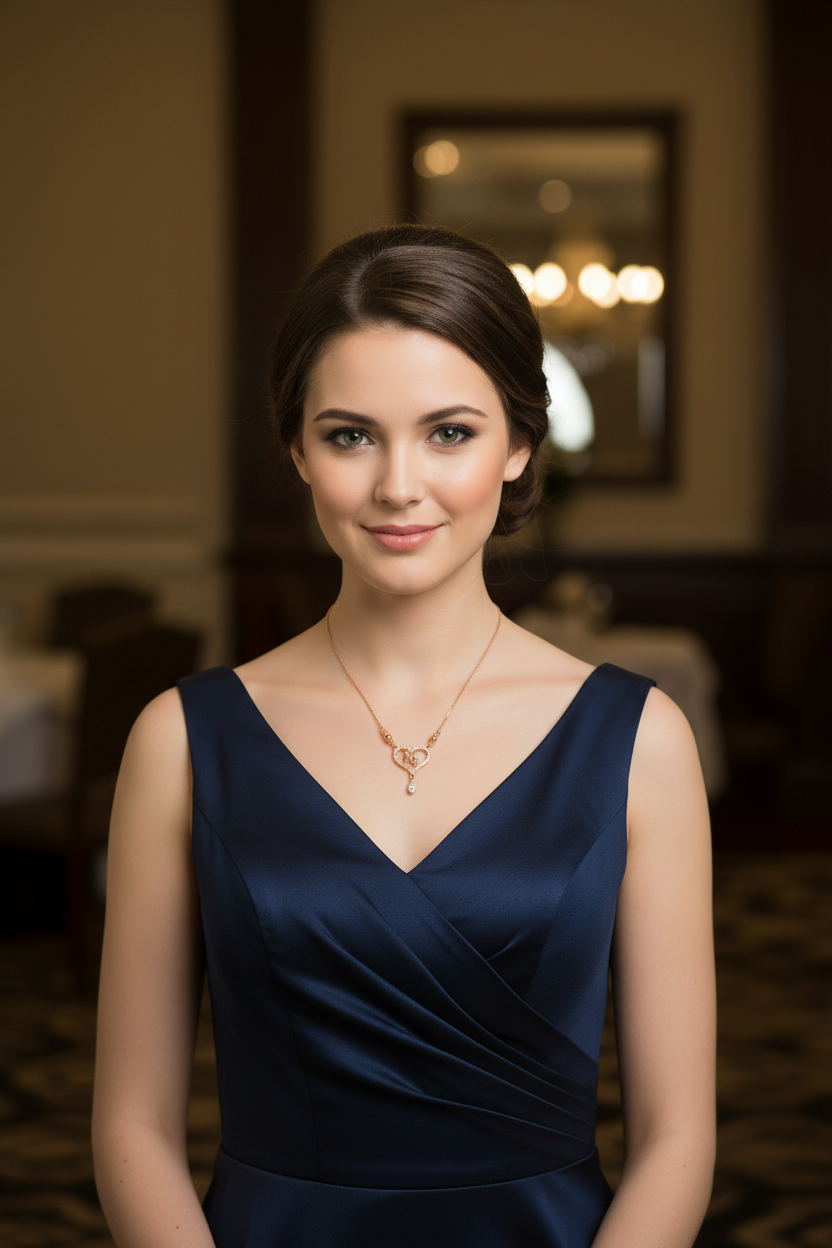 Golden Romantic Love Charm Locket For Couples in Gift Packing