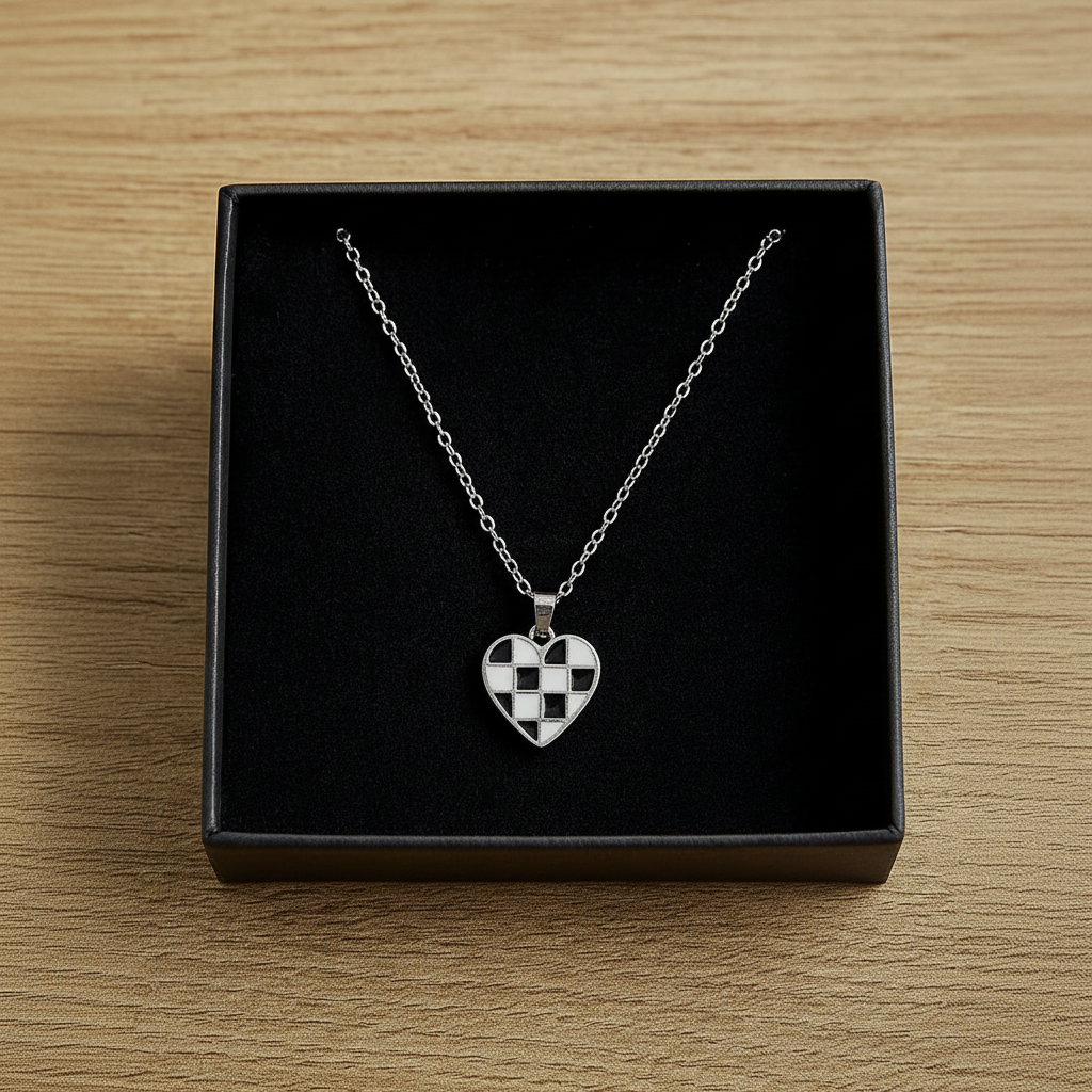 Silver Heart Charm Locket in Gift Packing
