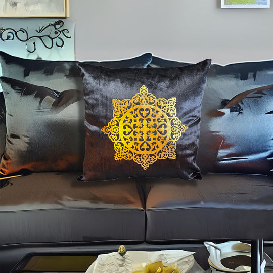 Velvet Laser Cut Cushion Covers (Unfilled) – 2 Pcs Set