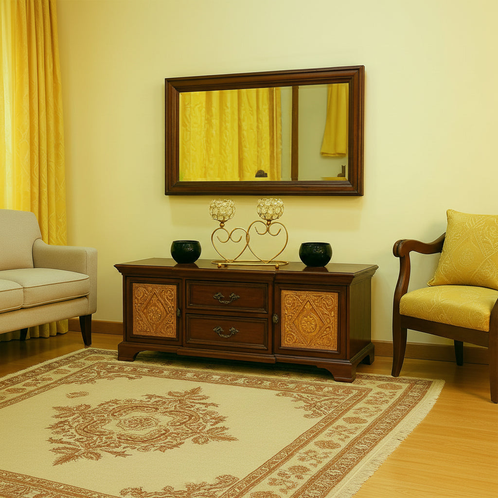 Crystal Delicate Candle Stand with 2 Holders (without Candles)